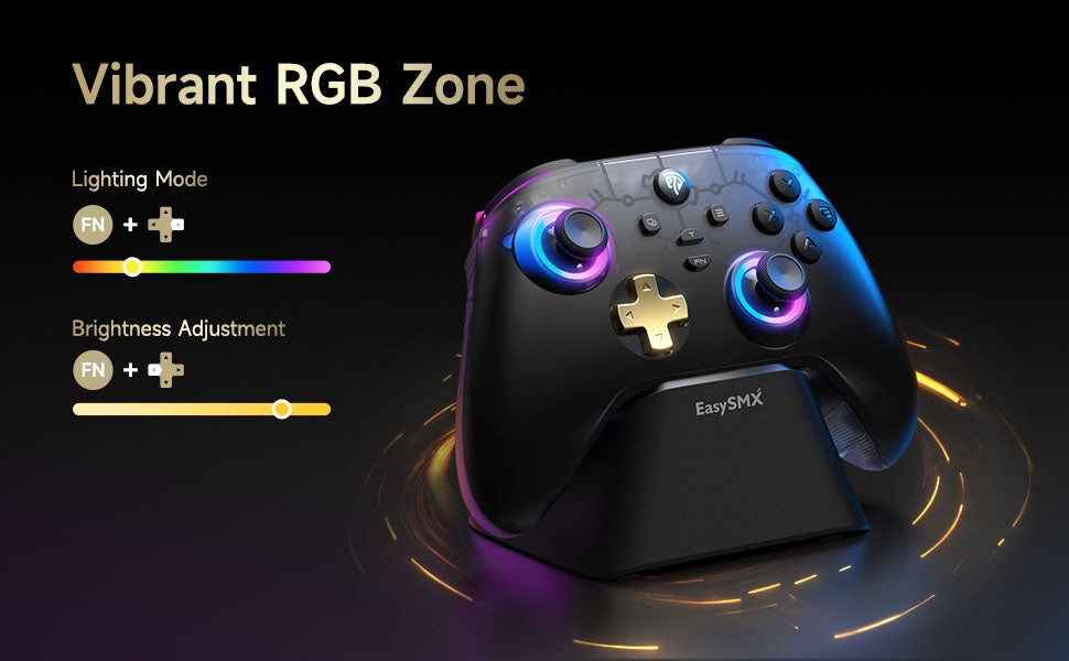 EasySMX D05 Controller RGB Lighting