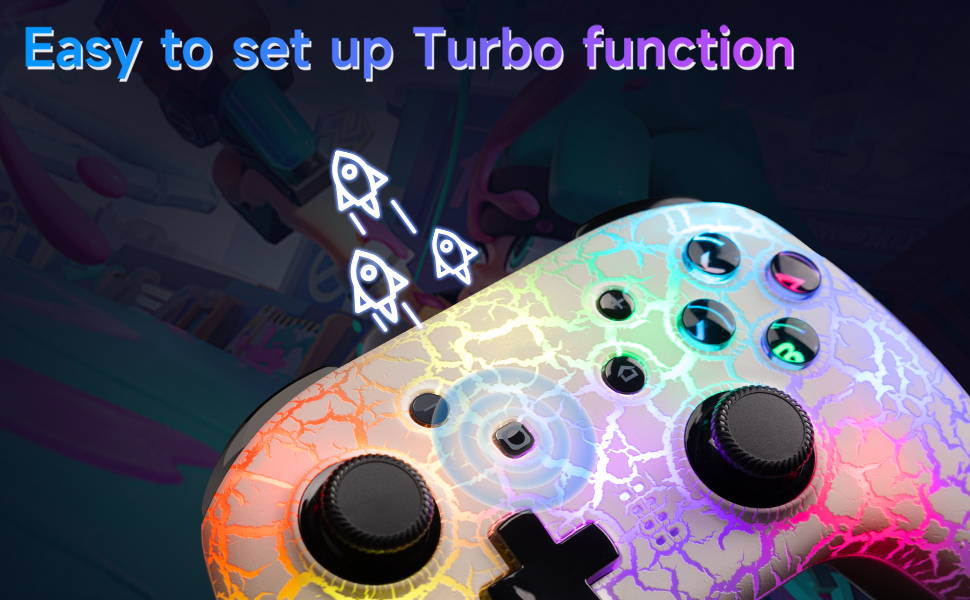 EasySMX 9124 wireless controller with 4 back paddles